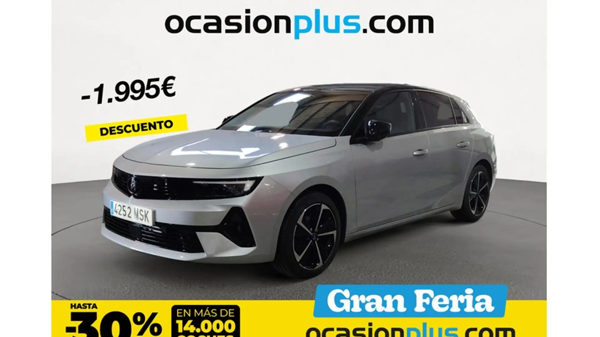 Opel Astra 1.2T XHT S/S GS 130 Silber - 1