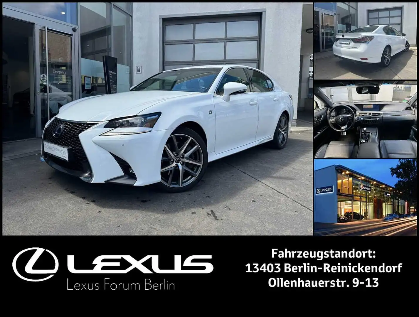 Lexus GS 450h GS450h F-Sport * Assistenz Paket * Mark Levinson* Blanco - 1