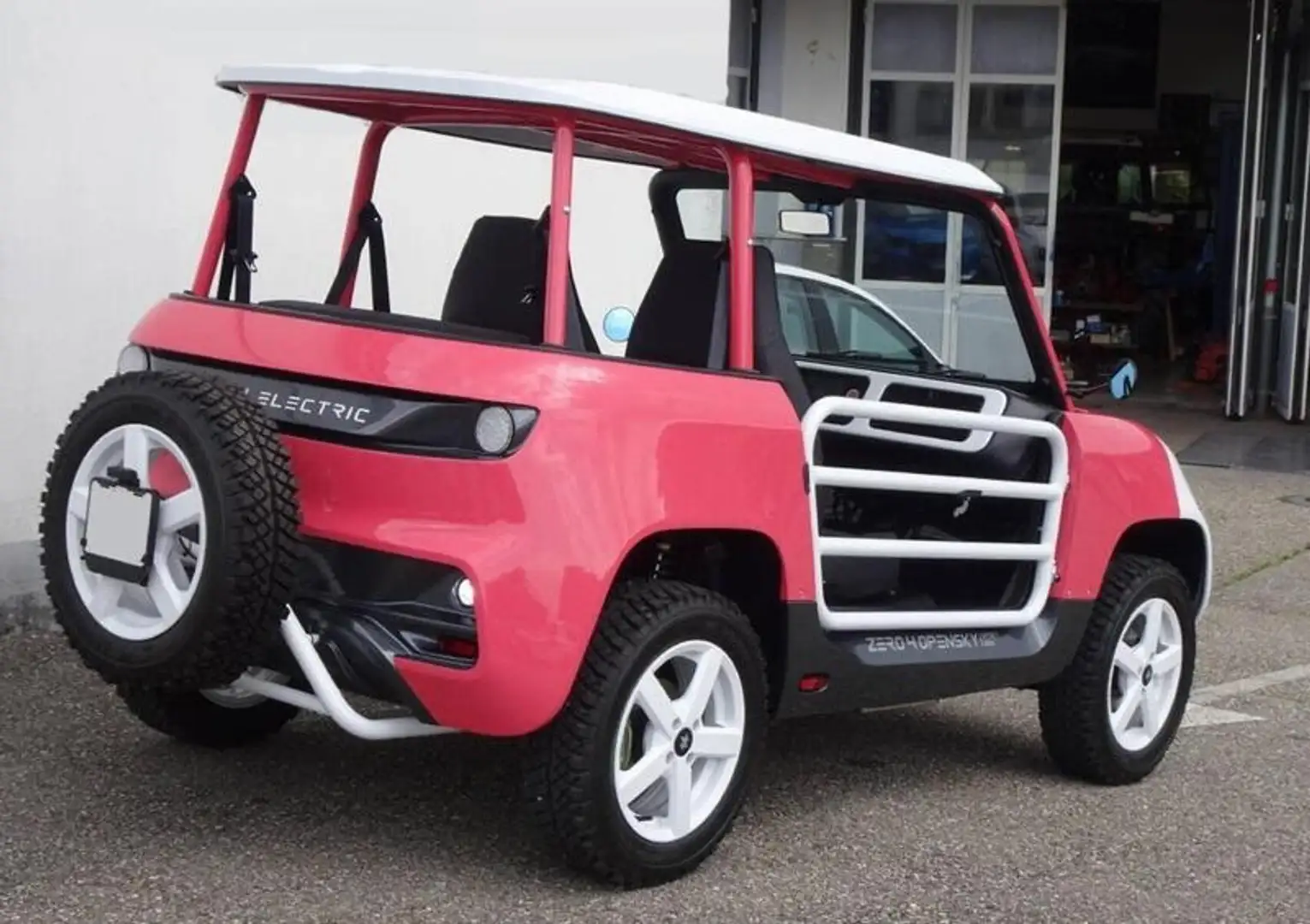 Tazzari EV Zero 4 Opensky Sport Alb - 1