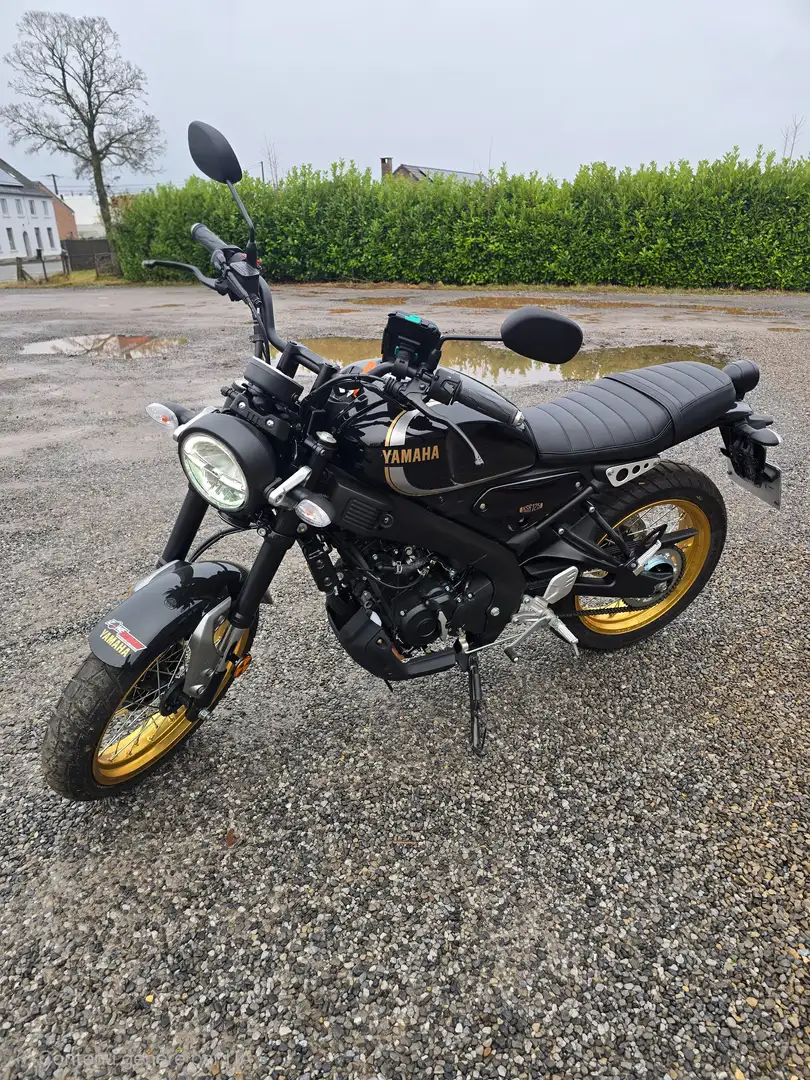 Yamaha XSR 125 Legacy Noir - 1