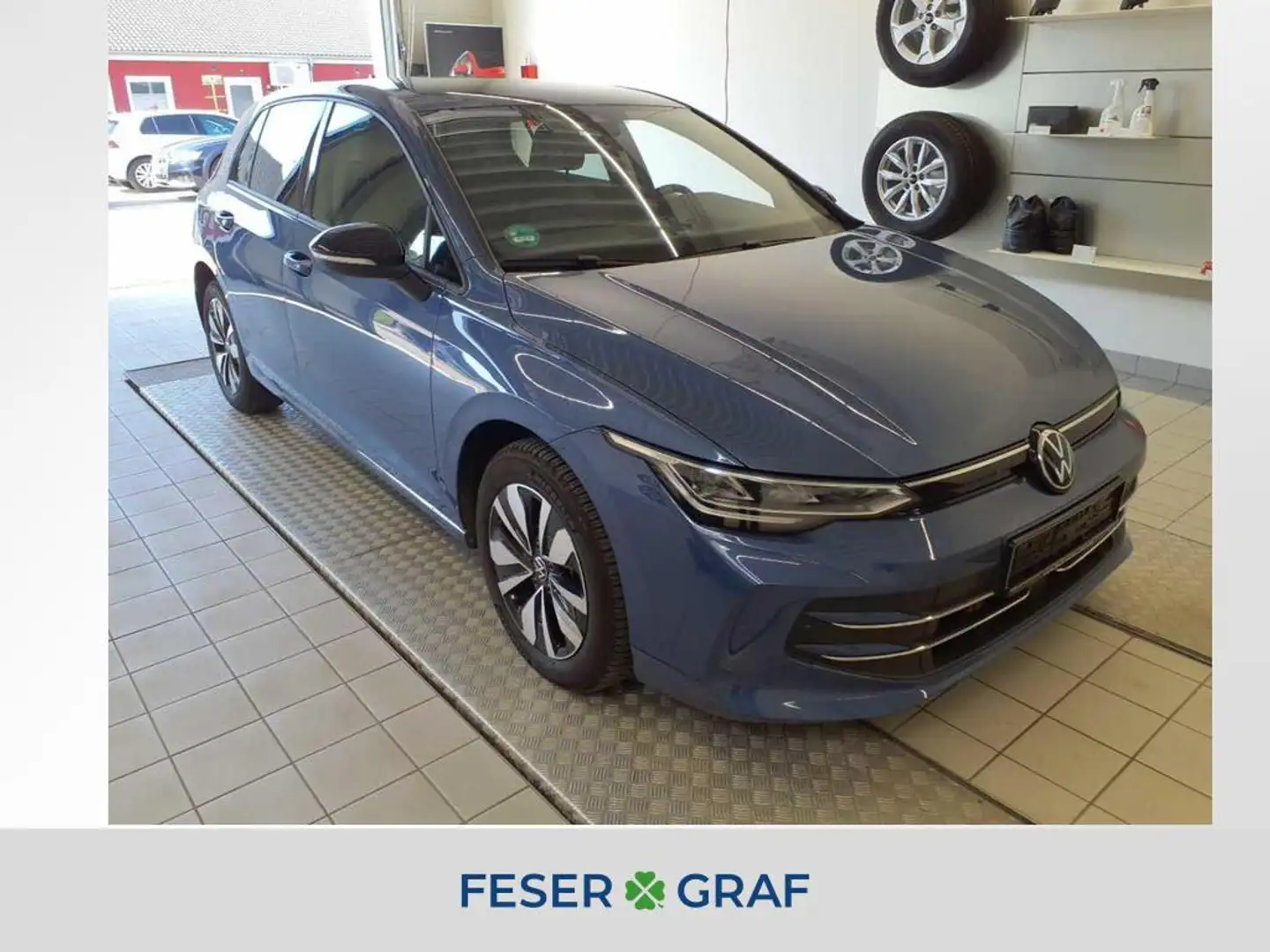 Volkswagen Golf VIII GOAL 2.0 TDI DSG AHK*KAMERA*NAVI Blau - 1