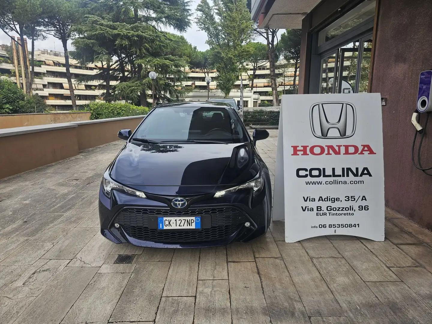 Toyota Corolla Corolla 1.8 Hybrid Style Bleu - 1