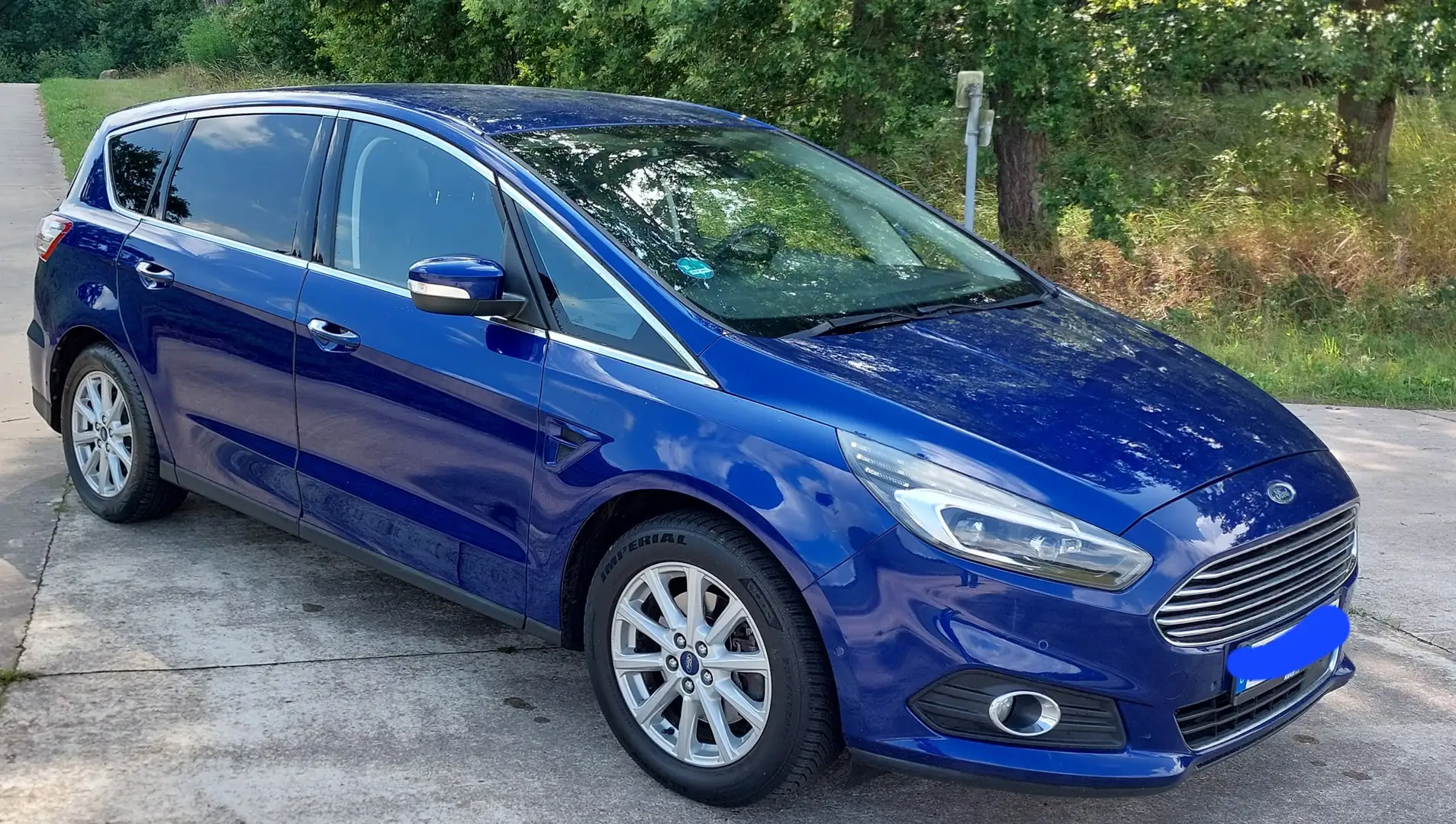 Ford S-Max S-Max 1.5 Eco Boost Start-Stopp Titanium Blau - 1