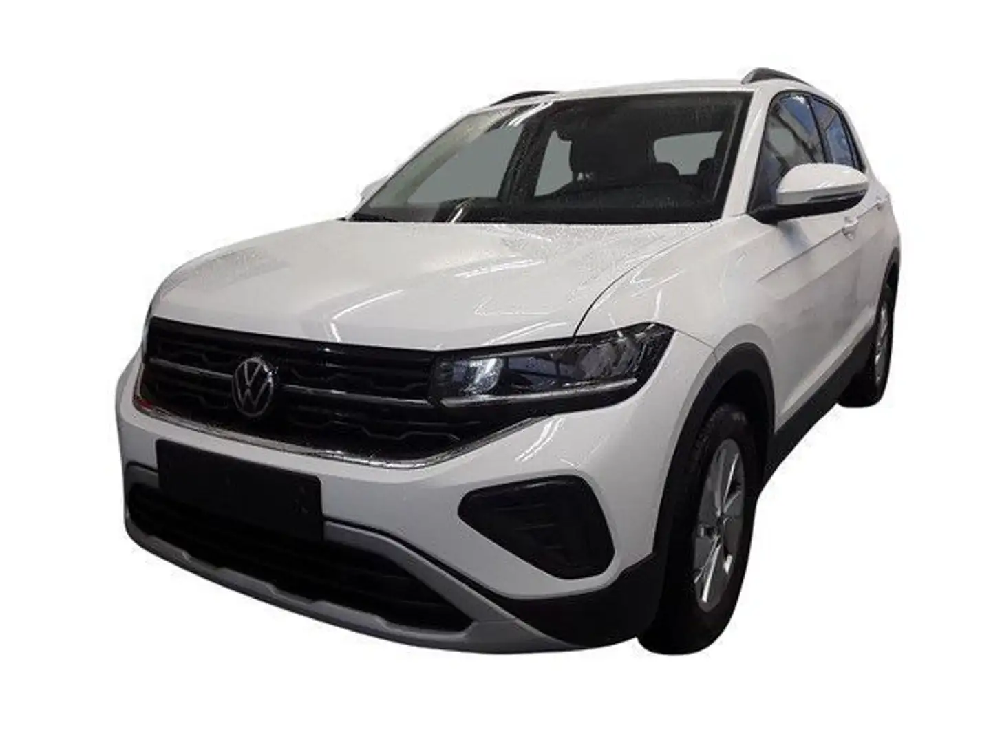 Volkswagen T-Cross 1.0 TSI Life AHK Navi LED SHZ PDC Blanc - 1