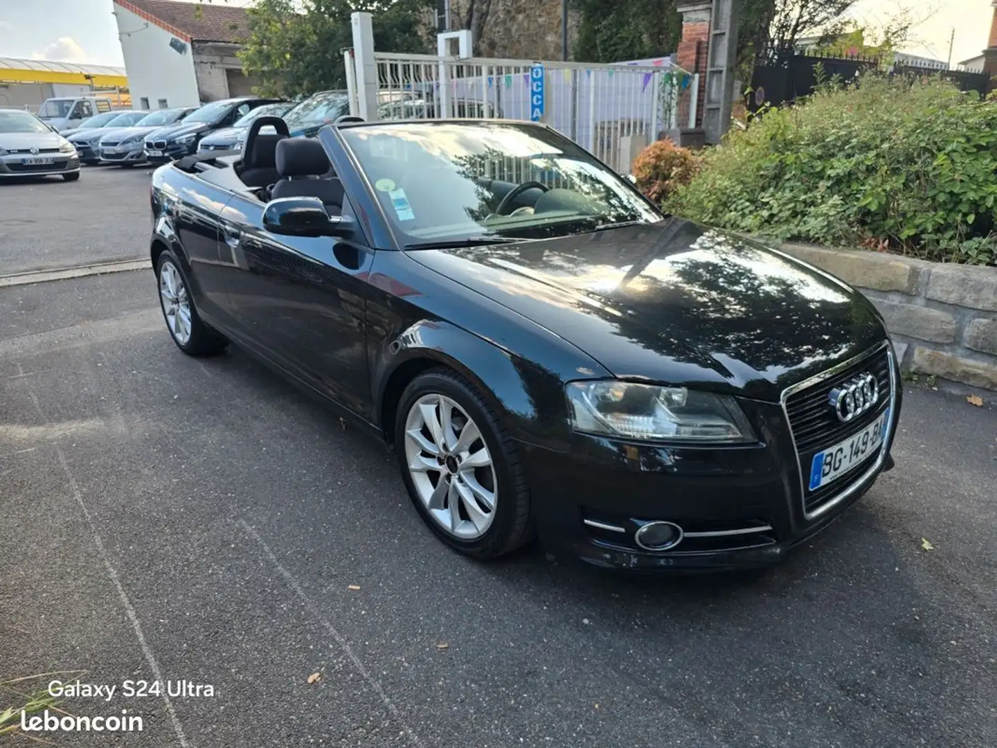 Audi A3 Cabriolet 1.6l TDI 105 GARANTIE Noir - 2