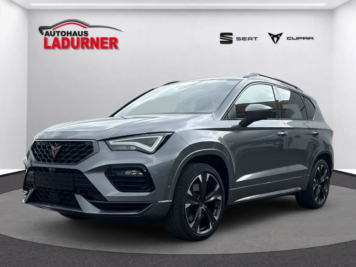 CUPRA Ateca 2.0 TSI DSG 4Drive Navi+LED+AHK+Sound+SHZ Gris - 2