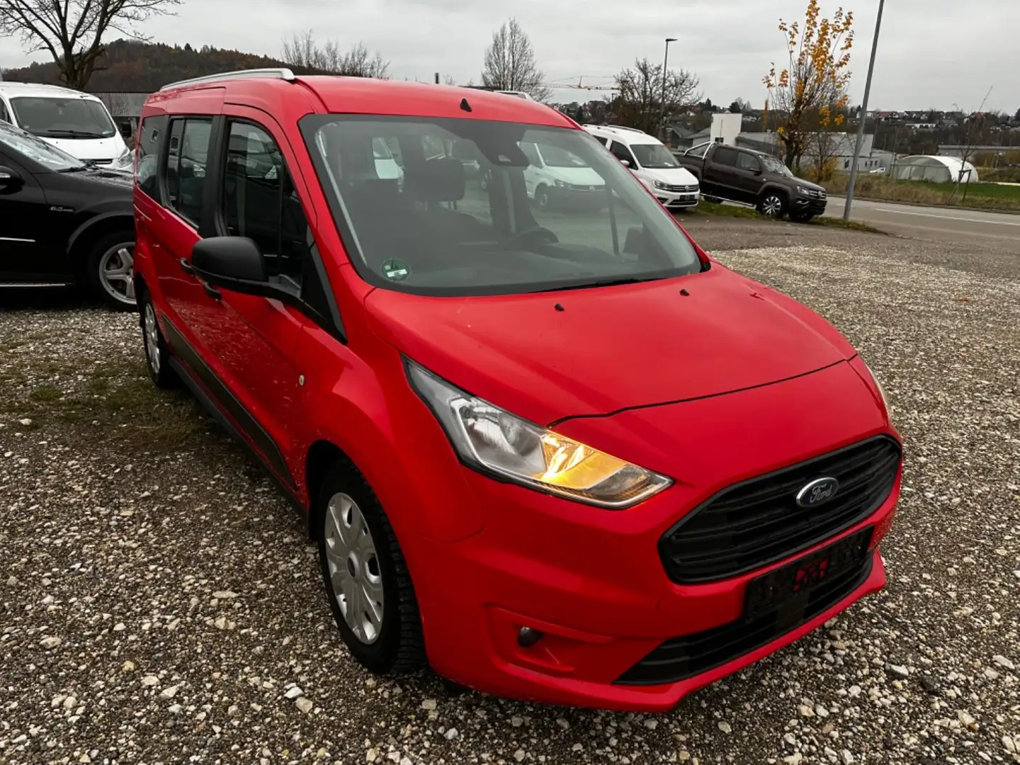 Ford Transit Connect Kombi lang Trend 7 SITZE Rot - 1