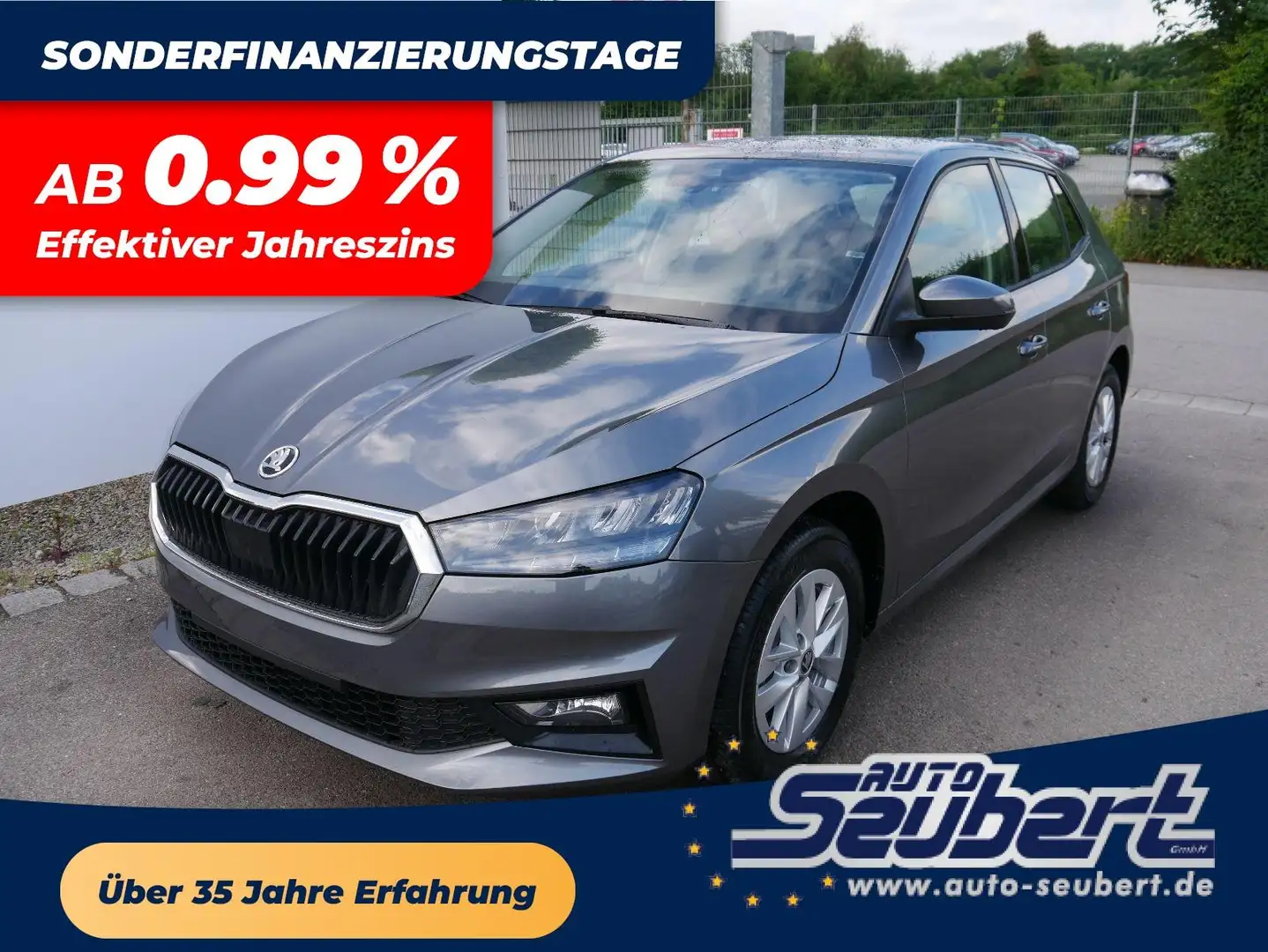 Skoda Fabia Fabia 130 Jahre 1,0 MPI*LED*PDC HI.*RFK*APP-CONNEC Grau - 1