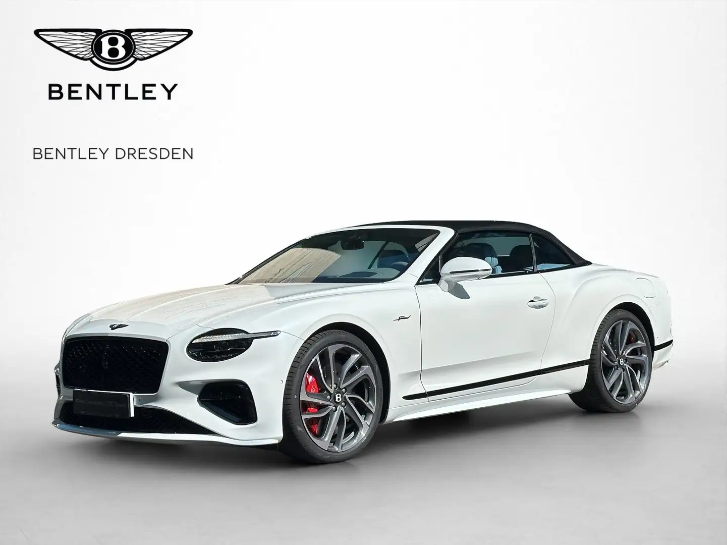 Bentley Continental GTC Speed Blanc - 1