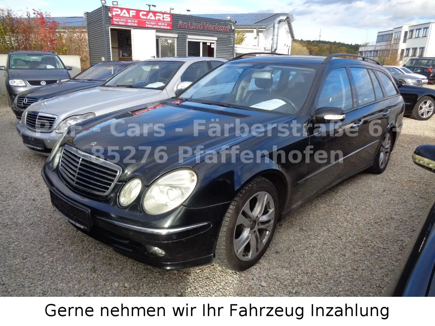 Mercedes-Benz E 320 T-Modell E 320 T CDI,Leder, Navi, Tüv 04/2024 Zwart - 1