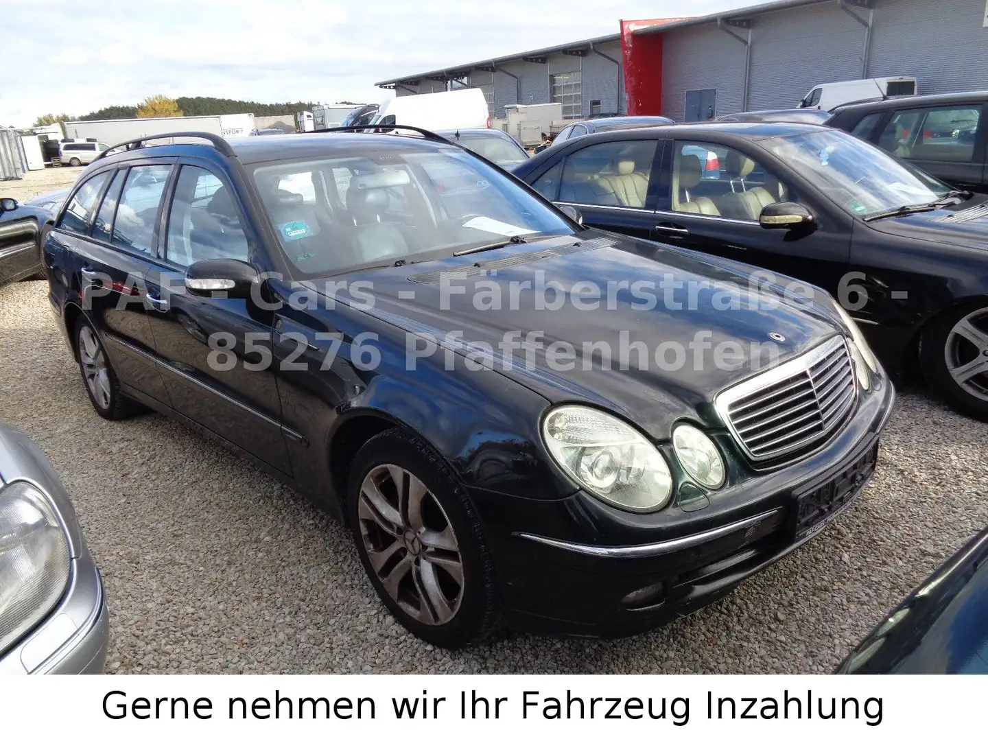Mercedes-Benz E 320 T-Modell E 320 T CDI,Leder, Navi, Tüv 04/2024 Noir - 2