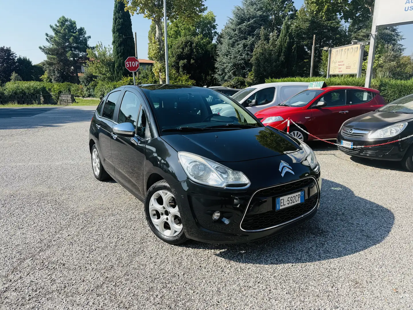 Citroen C3 1.4 Exclusive Gpl (eco.) Ok NEOPATENTATI Nero - 1