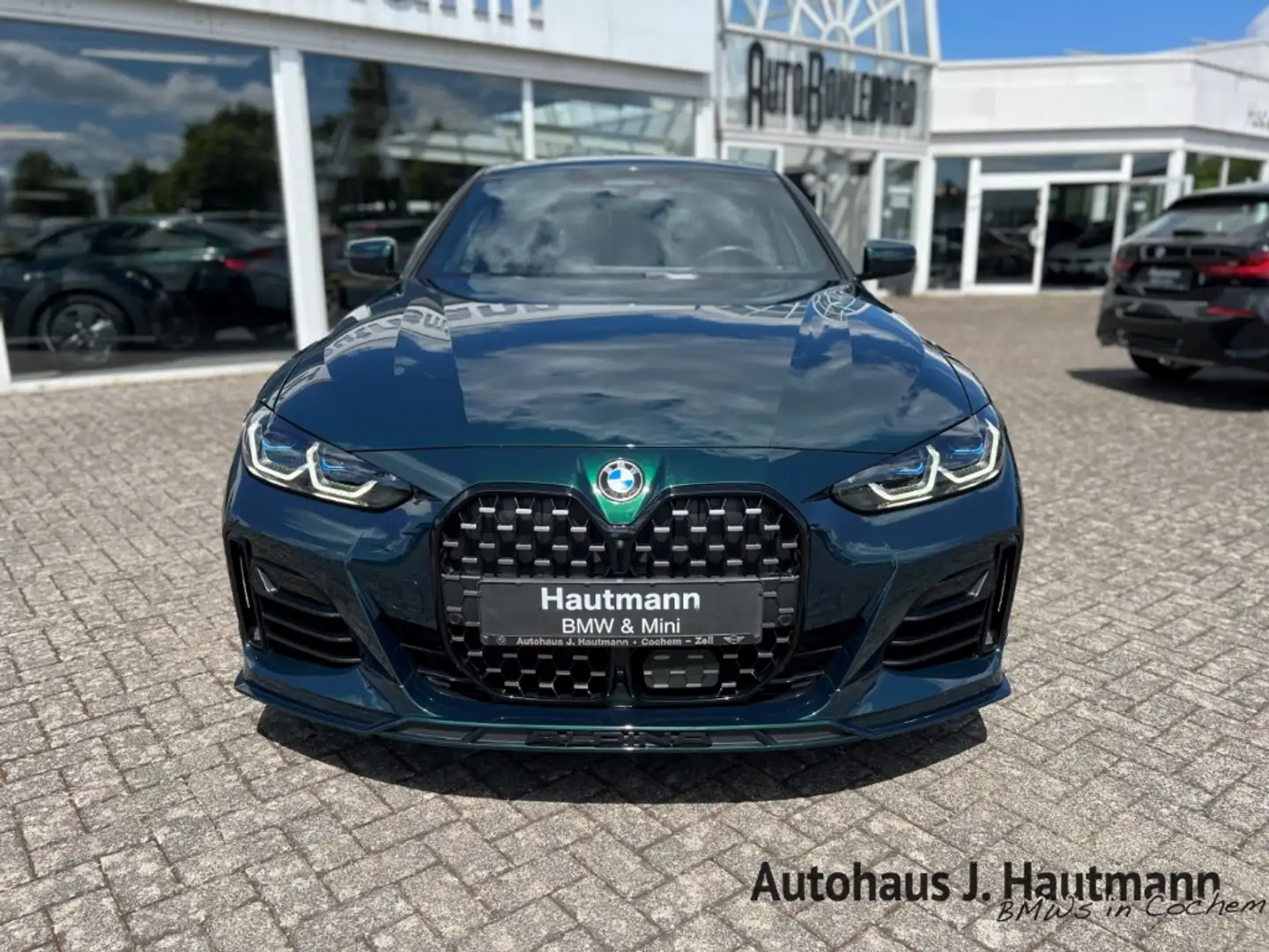 Alpina D4 S Gran Coupe Allrad +LASER+HUP+STH+20ZOLL+ Grün - 2