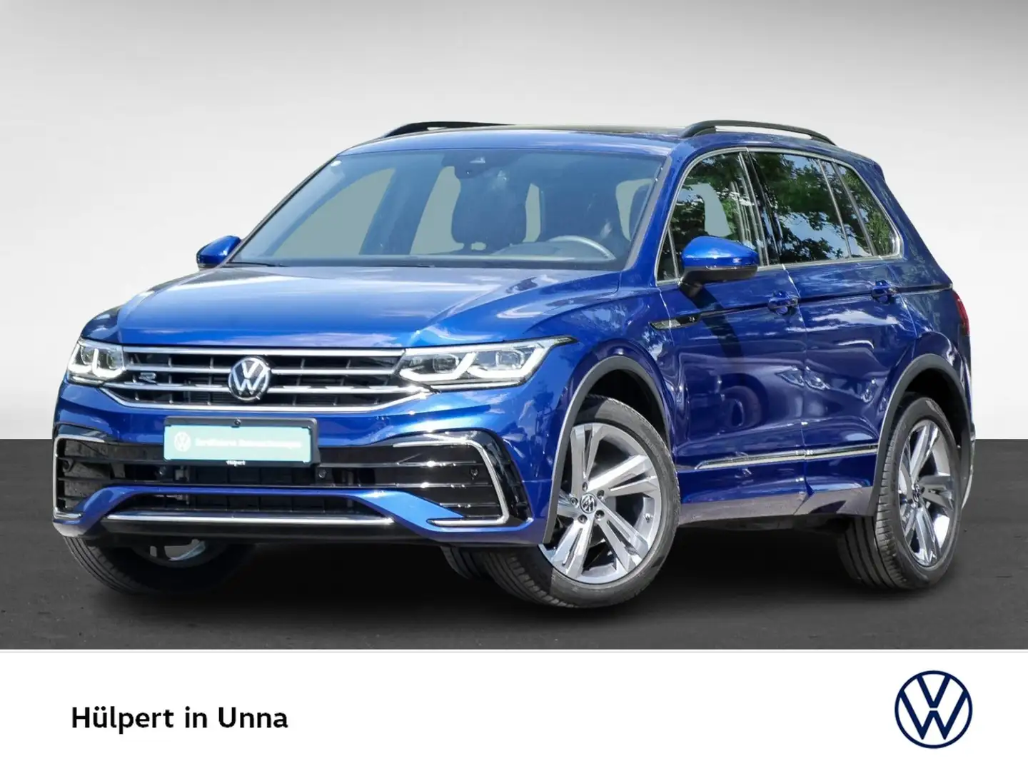Volkswagen Tiguan 2.0 R-LINE STANDHZ. PANO AHK 360°CAM LM19 Kék - 2