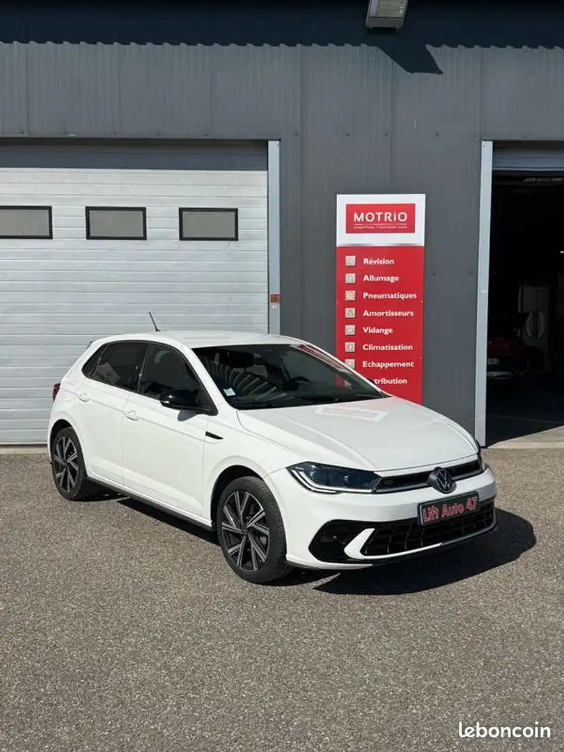 Volkswagen Polo 1.0 TSI 110 DSG7 R LINE Bianco - 1