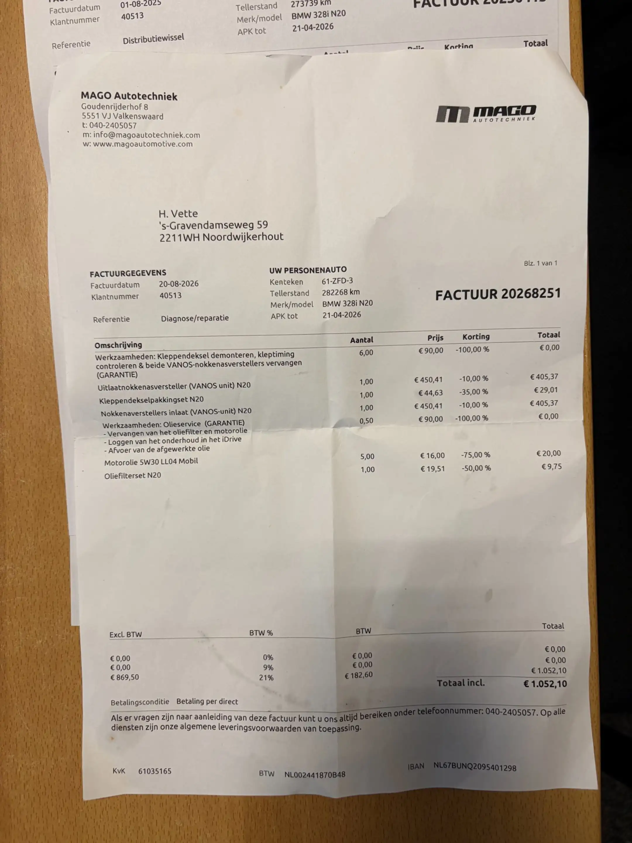 BMW 328 3-serie Touring 328i / NAP / Nwe Distr. Ketting & — photo 14