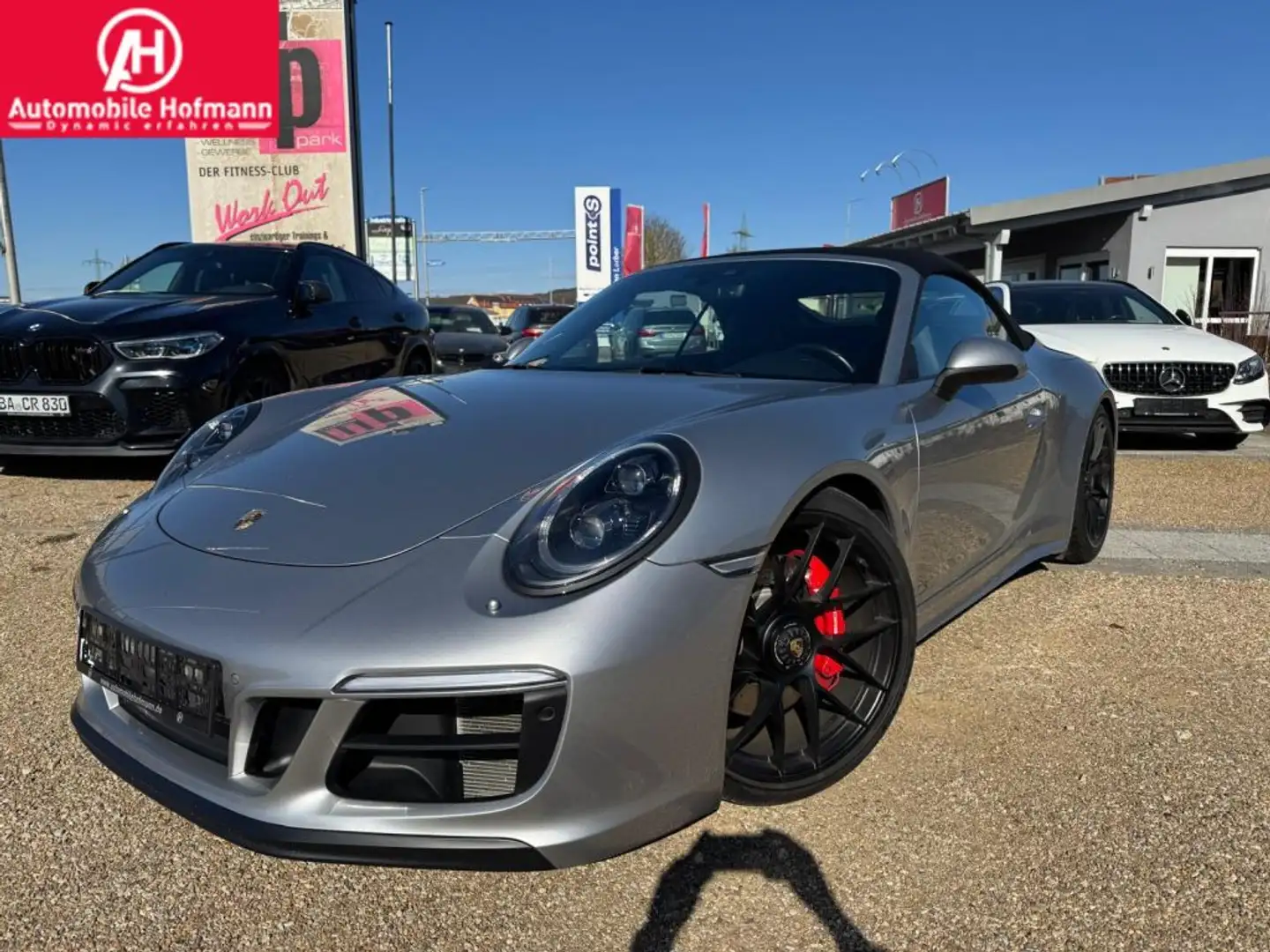Porsche 911 991.2 Carrera 4 GTS Cabriolet PDK PDCC LED 18Wege Argent - 2