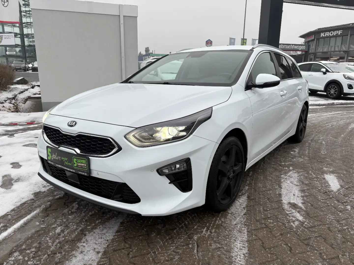 Kia Ceed SW / cee'd SW Ceed Sportswagon 1.6 CRDi Spirit LED, Navi, 8fach Weiß - 2