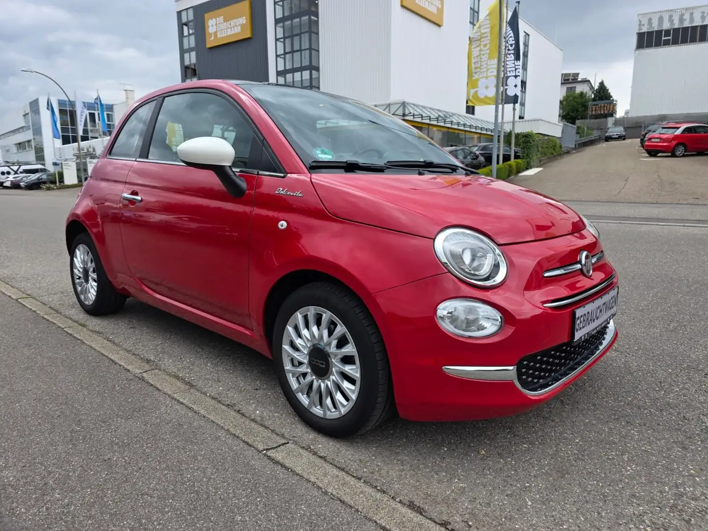 Fiat 500 DolceVita*CarPlay Rojo - 1