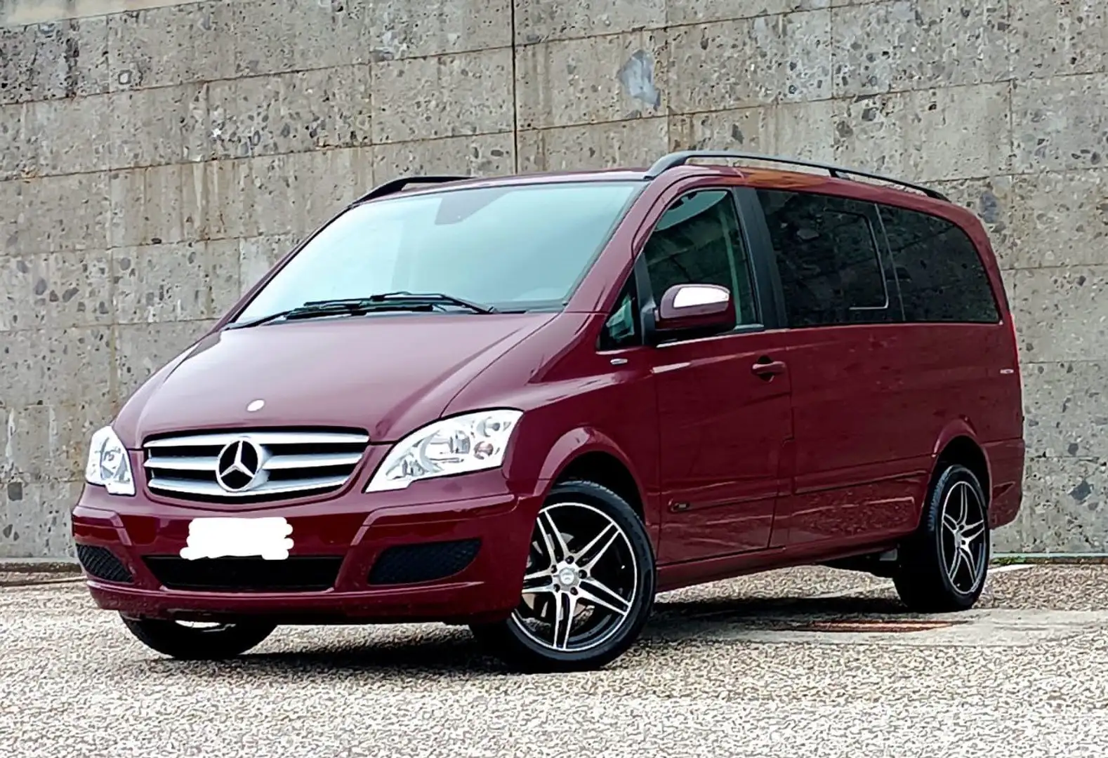 Mercedes-Benz Viano Viano 2.0 cdi Fun 136cv L Červená - 1