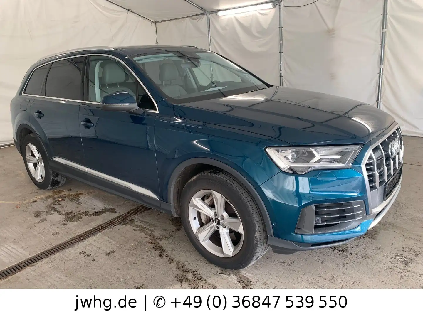 Audi Q7 55 e quattro VirtCockp ACC Navi 19" Kam Leder Blau - 2