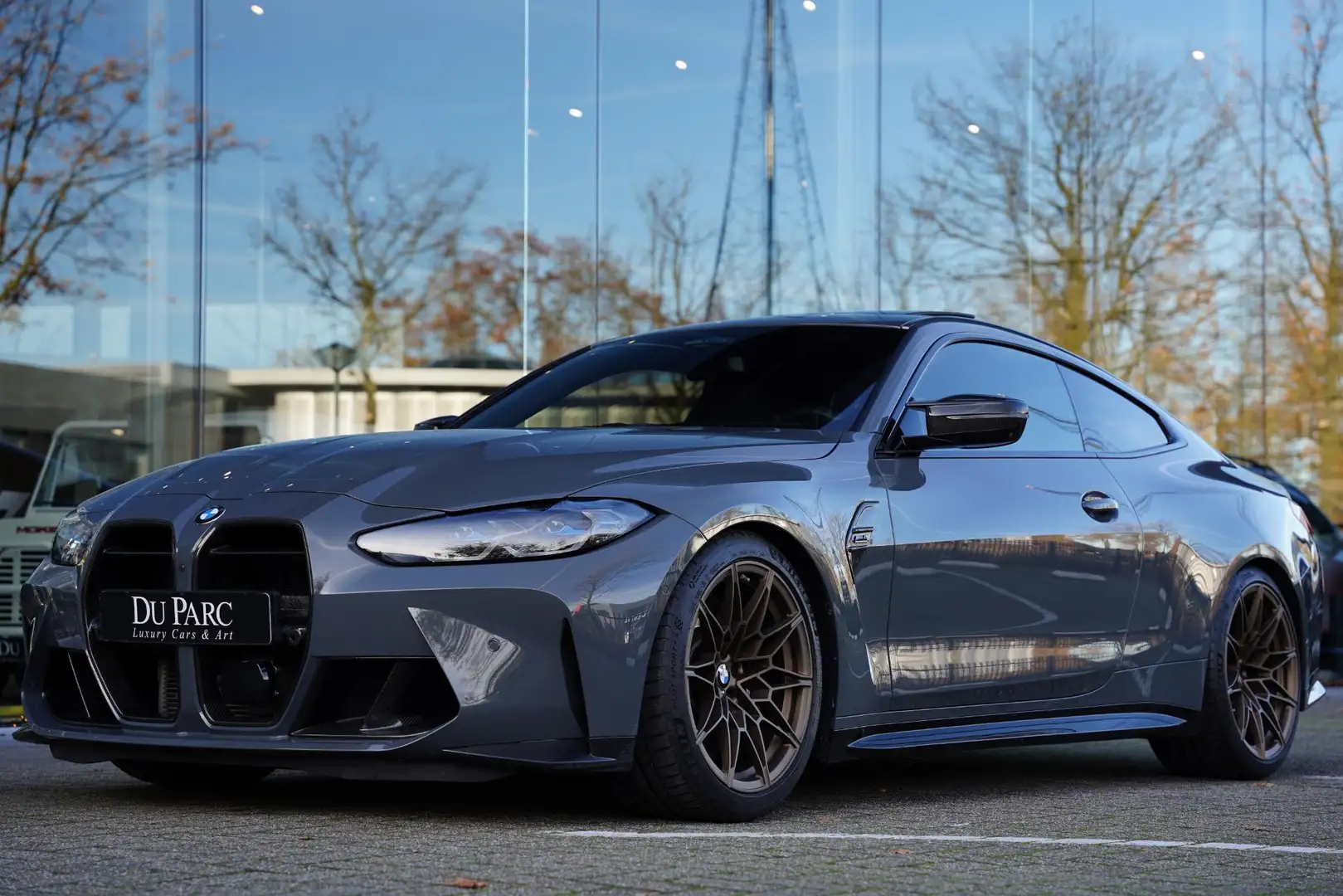 BMW M4 4-serie Coupé Competition Mosselman Individual Gri Grijs - 1