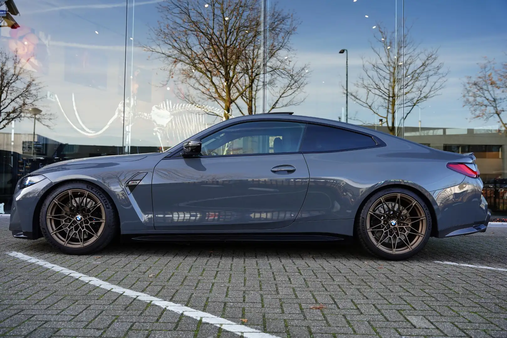 BMW M4 4-serie Coupé Competition Mosselman Individual Gri Grijs - 2