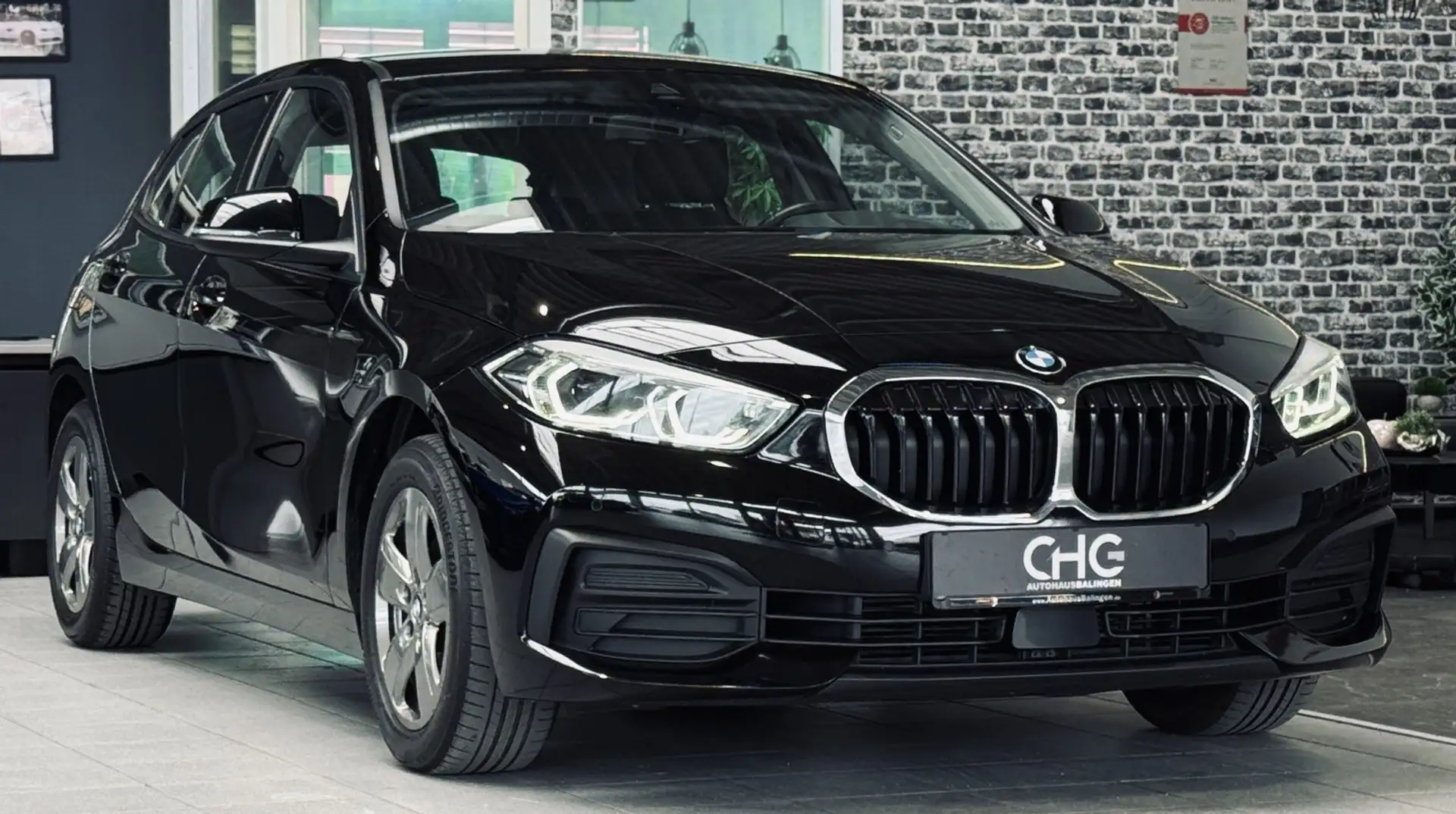BMW 118 d Advantage NAVI|PDC|MFL|TEMP| Noir - 1