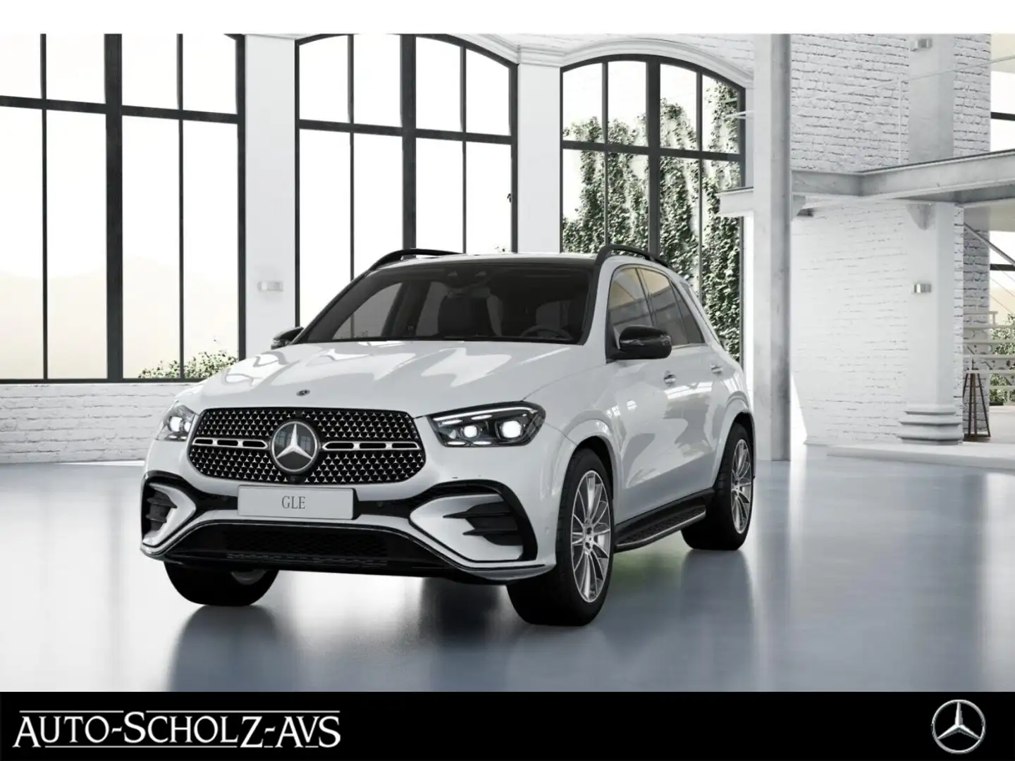Mercedes-Benz GLE 450 d 4MATIC AMG AMG+MBUX+Burm+MBeam+Night Weiß - 1