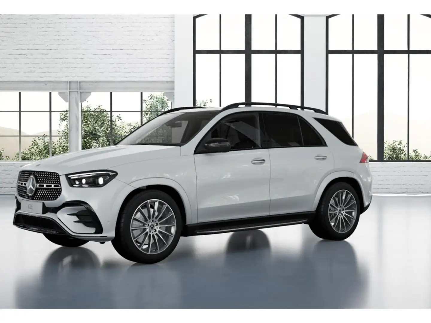 Mercedes-Benz GLE 450 d 4MATIC AMG AMG+MBUX+Burm+MBeam+Night Weiß - 2