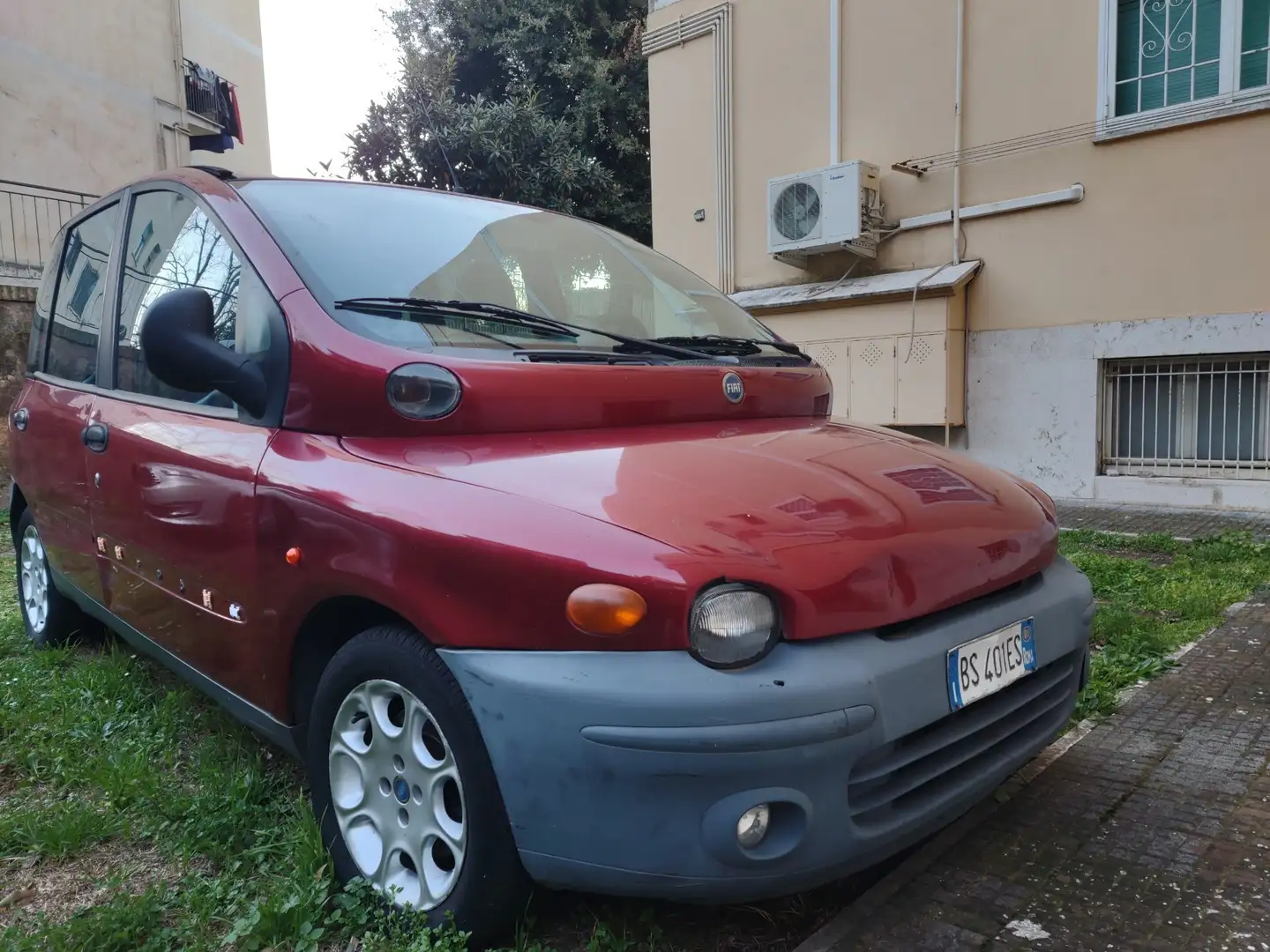 Fiat Multipla 1.9 jtd ELX 110cv Червоний - 1