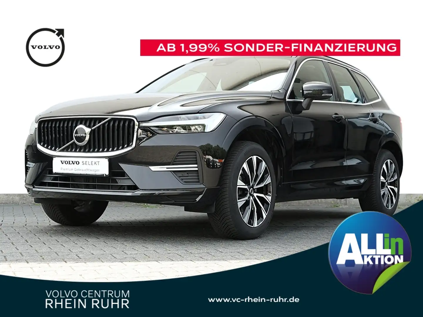 Volvo XC60 B4 2WD Core+WP+STH+ML+KEYLESS+NAVI+FP+MP+ Schwarz - 1