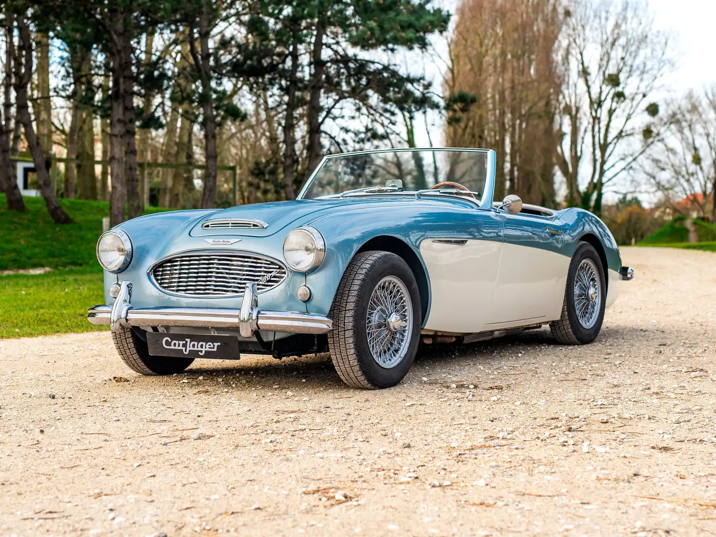 Austin-Healey 100 Six BN6 plava - 1