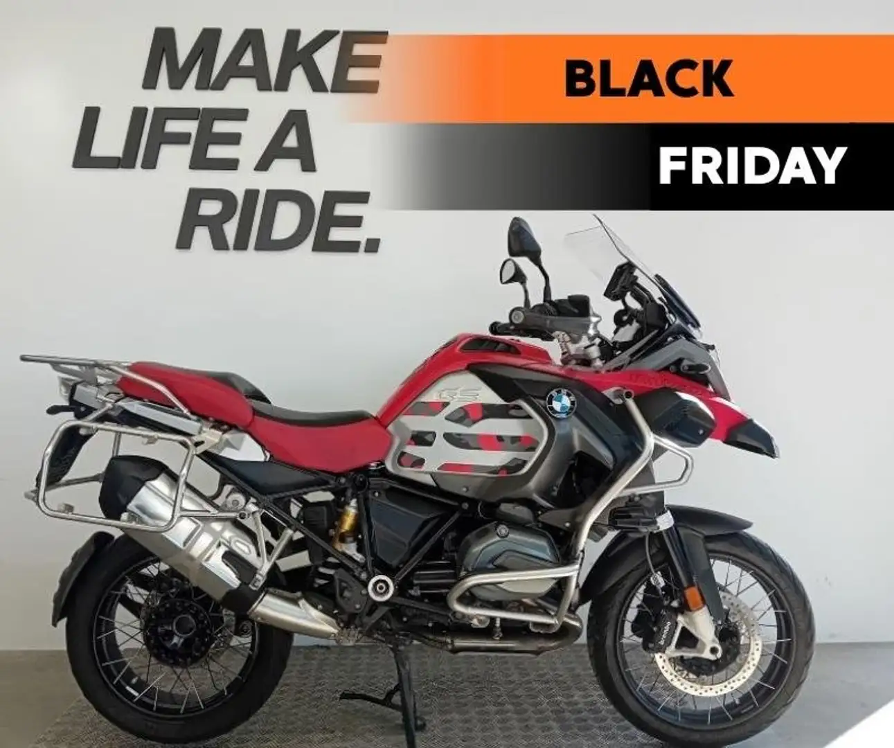 BMW R 1200 GS Adventure Rouge - 1