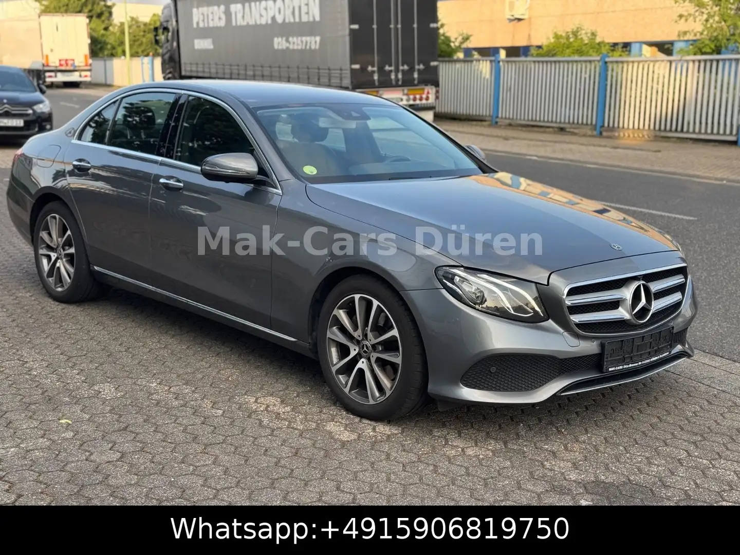 Mercedes-Benz E 200 d/Burmester/Navi/Leder/Led/360°/PDC/E6 Grau - 2