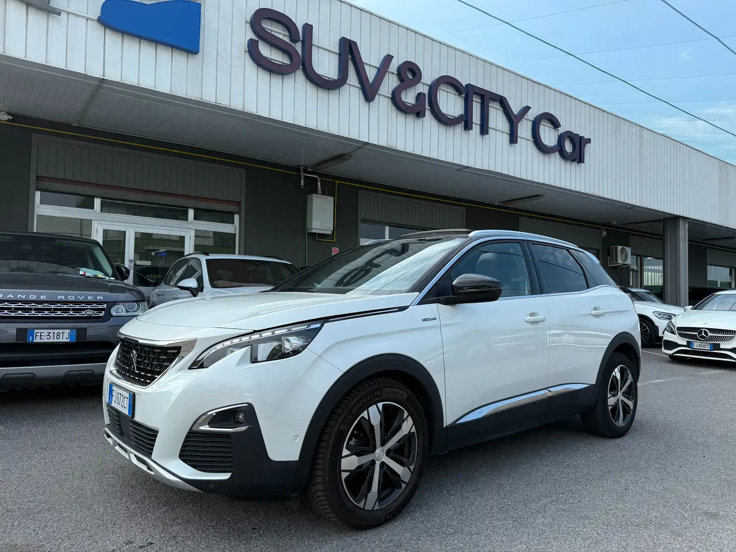 Peugeot 3008 1.6  GT Line s/ TETTO PANORAMICO Bianco - 1