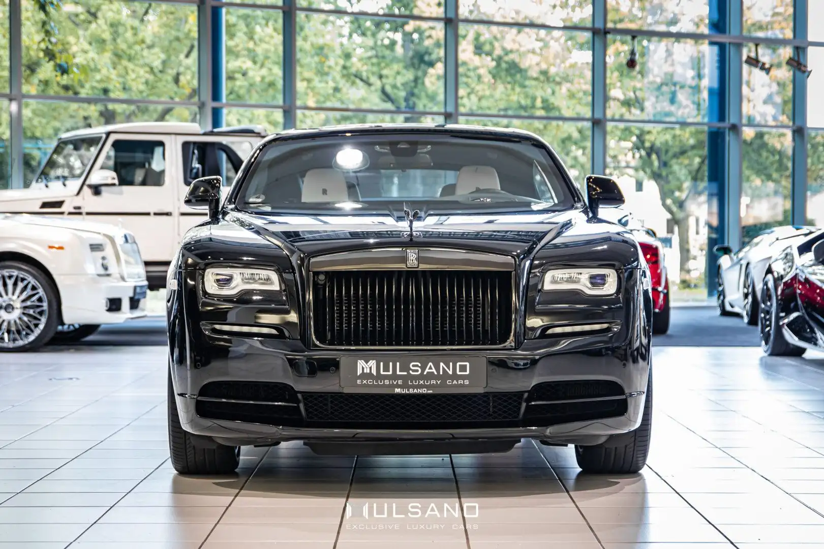 Rolls-Royce Wraith BLACK BADGE SYTLE PANO SITZKÜ. CARBON KAM Negro - 2