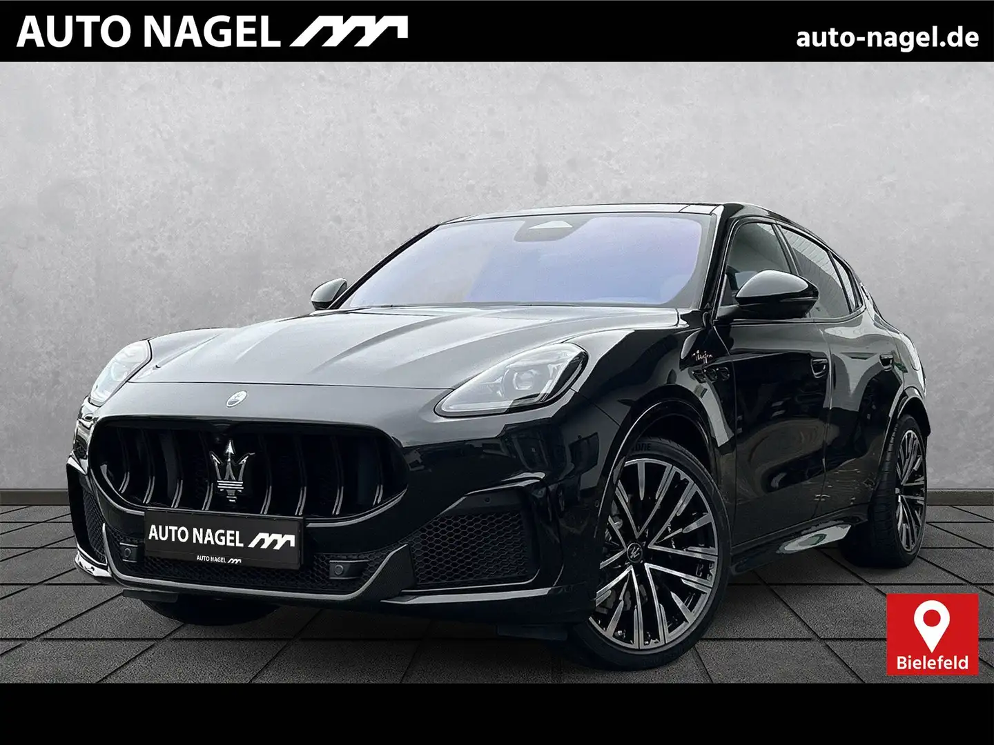 Maserati Grecale Grecale Trofeo*SONUS*360°*PANO*Black*LederBraun Noir - 1