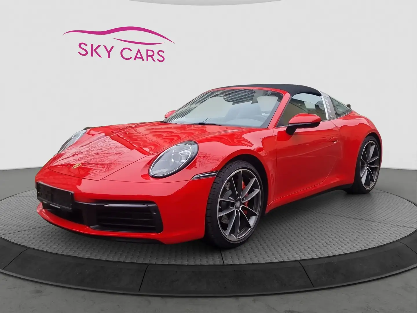 Porsche Targa 911 Targa 4 992*Porsche Garantie bis 01.2027 Piros - 1