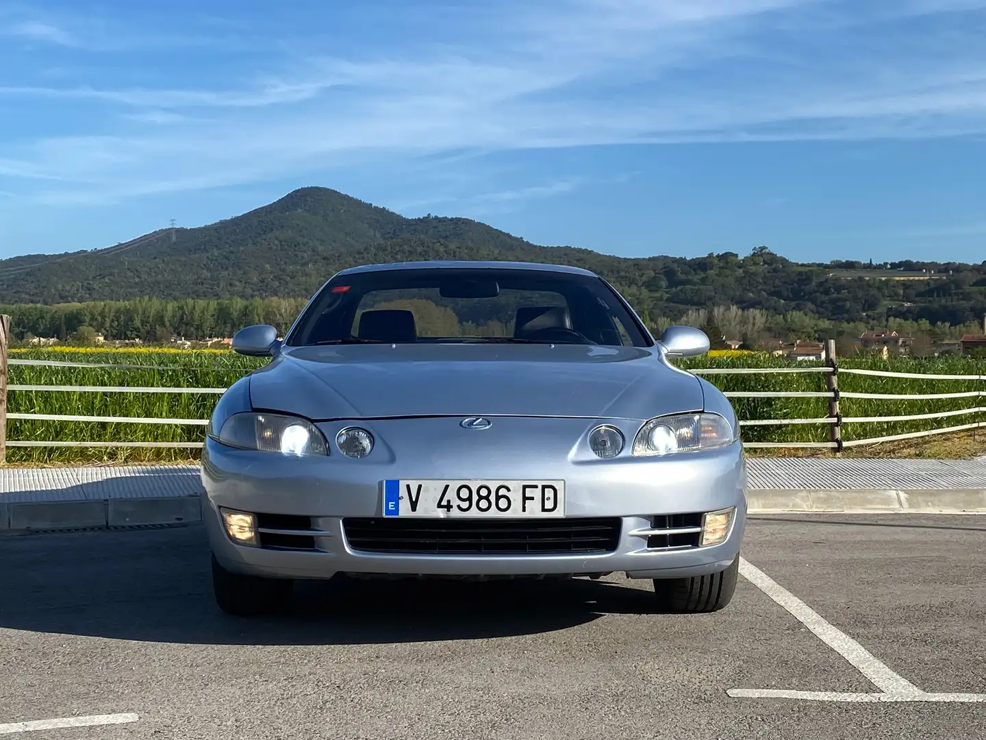 Lexus SC 400 SC400 Plateado - 2