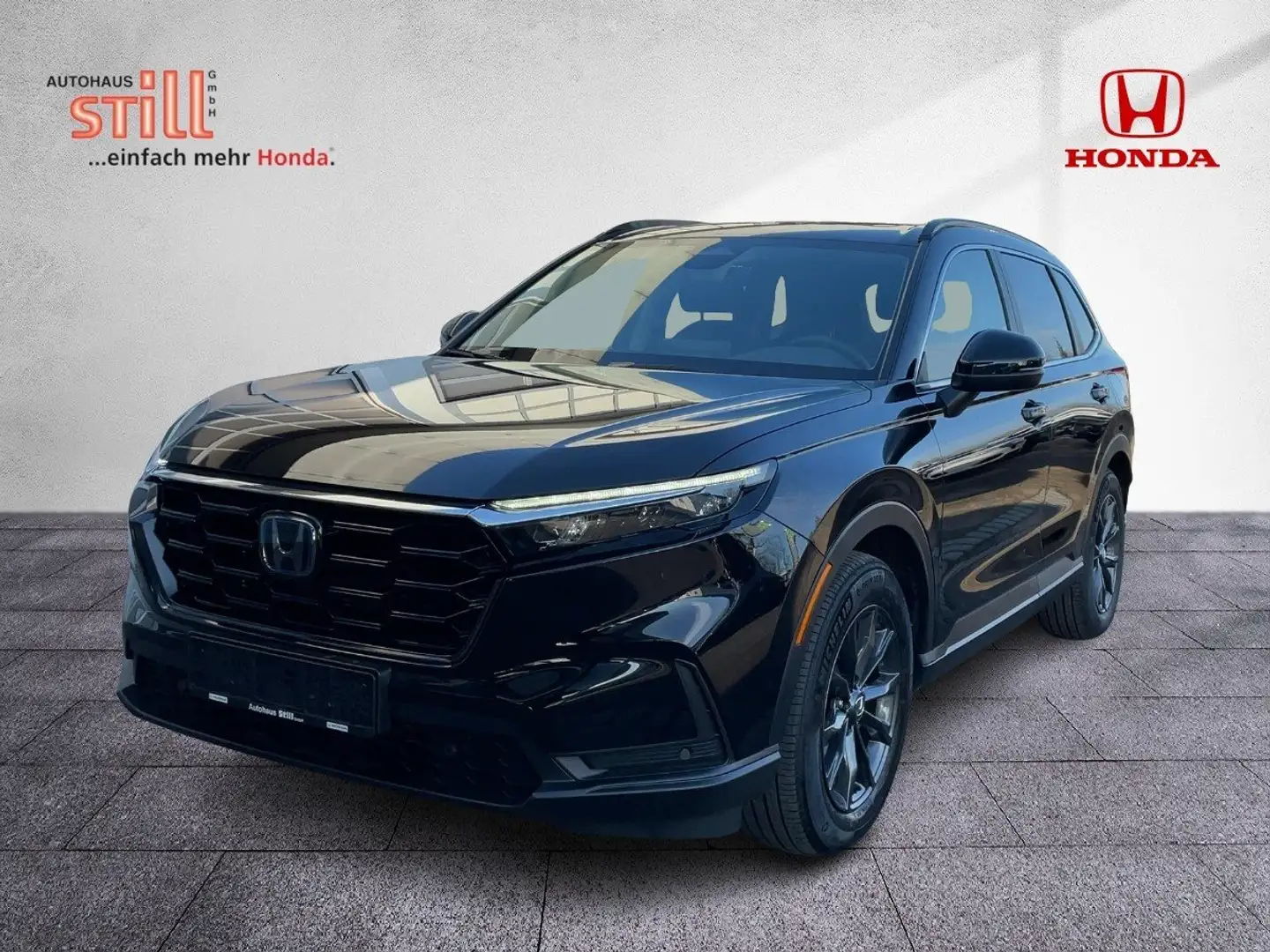Honda CR-V 2.0 i e:HEV 2WD Elegance Navi* Leder* Pano Schwarz - 2