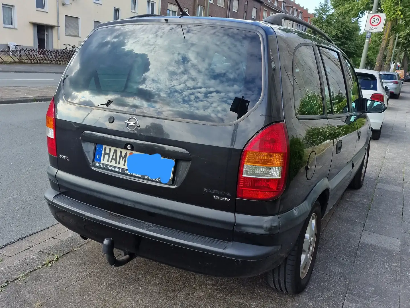 Opel Zafira Zafira 1.6 16V Edition 2000 Noir - 2