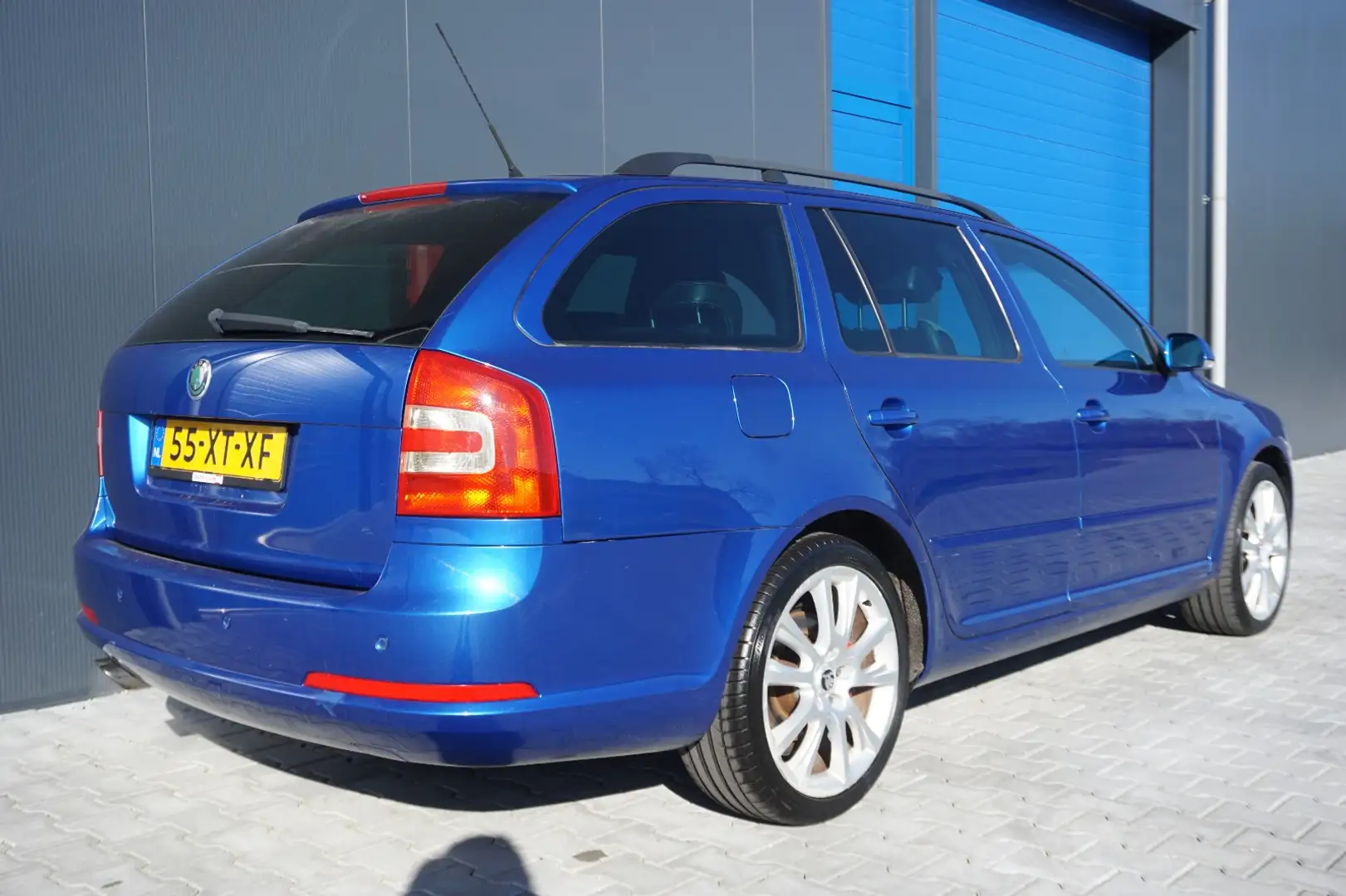 Skoda Octavia Combi 2.0 TFSI RS | Cruise Control | Radio | Origi Blauw - 2