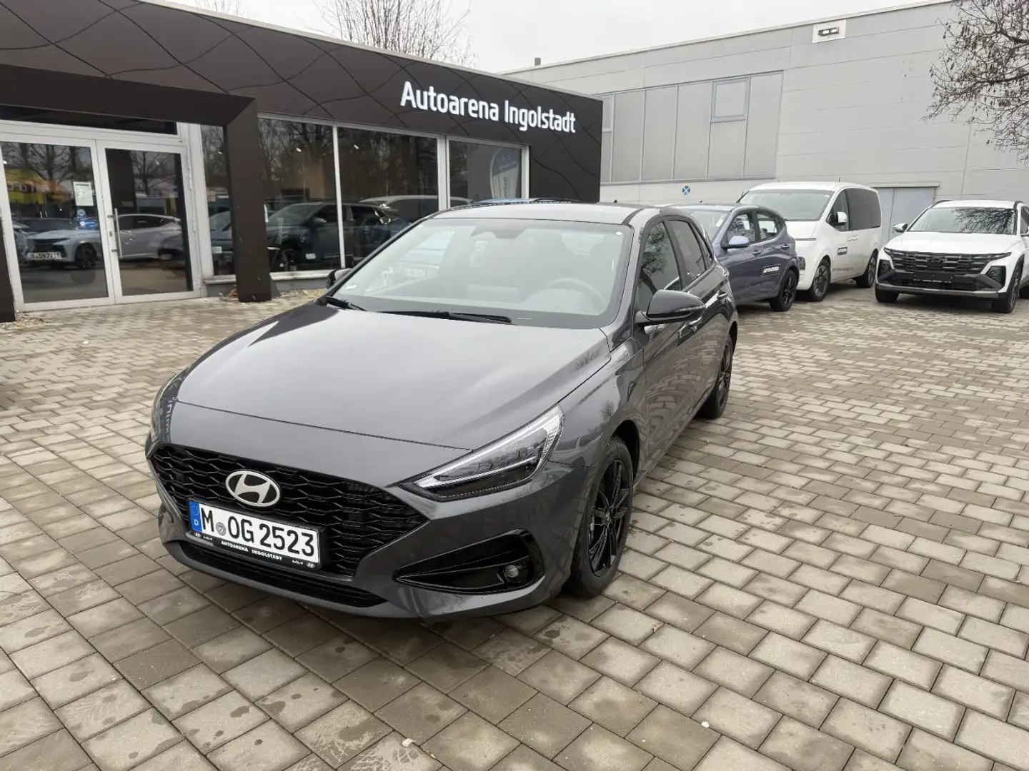 Hyundai i30 1.0 T-GDI Advantage SpurH LM LED Navi Grigio - 2