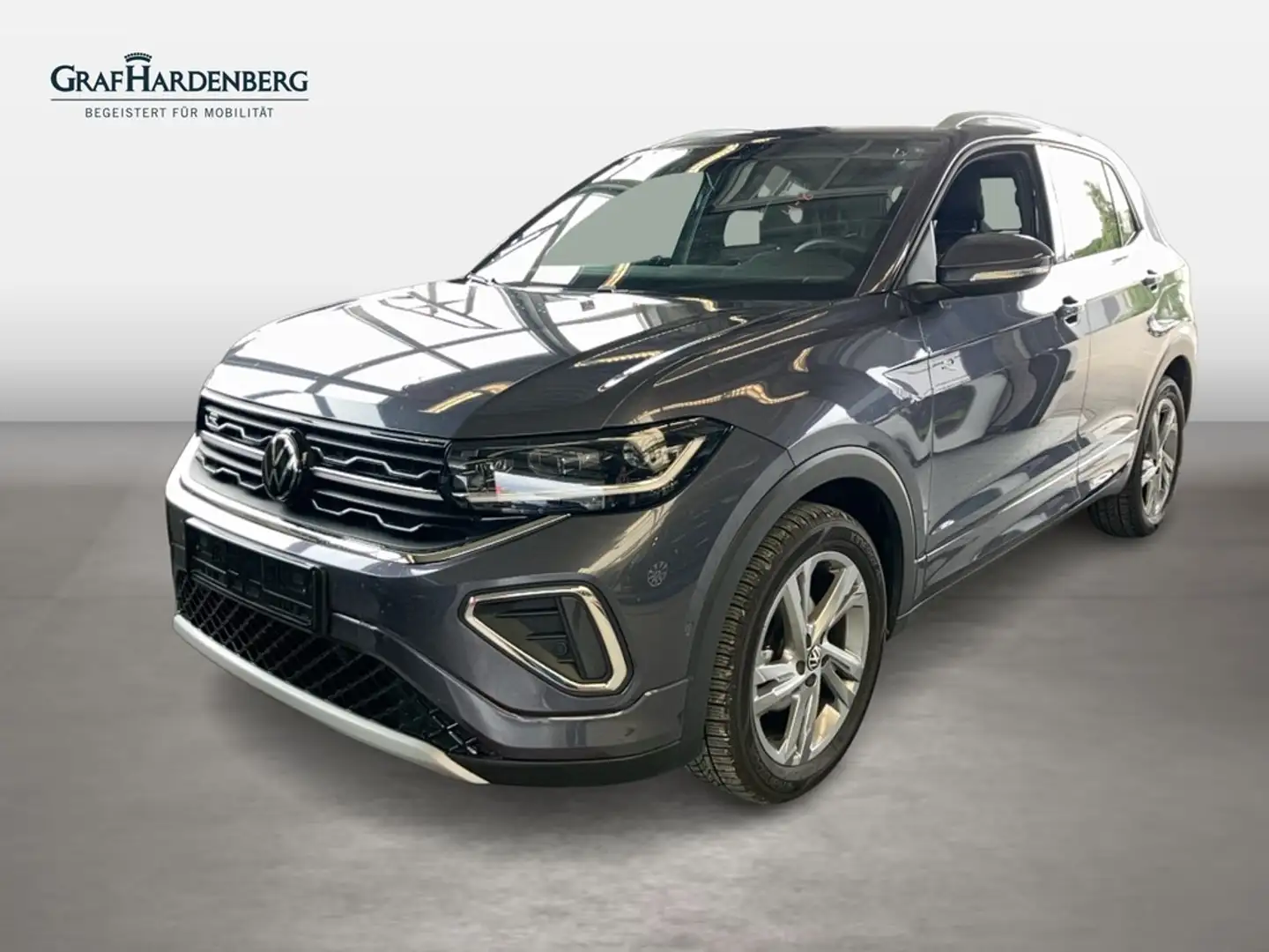 Volkswagen T-Cross 1.5 TSI DSG R-Line AHK Navi LED-Matrix Grau - 1