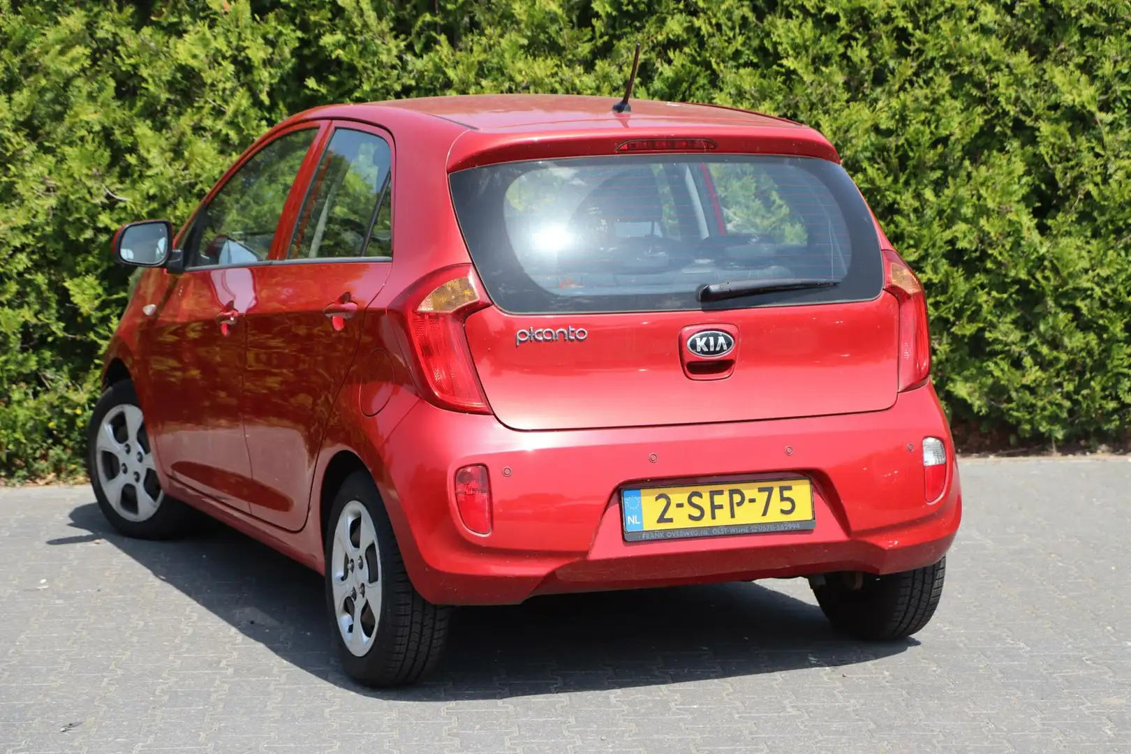 Kia Picanto 1.2 CVVT ISG Comfort Pack Airco|Nav|Car-play|Deale Rood - 2
