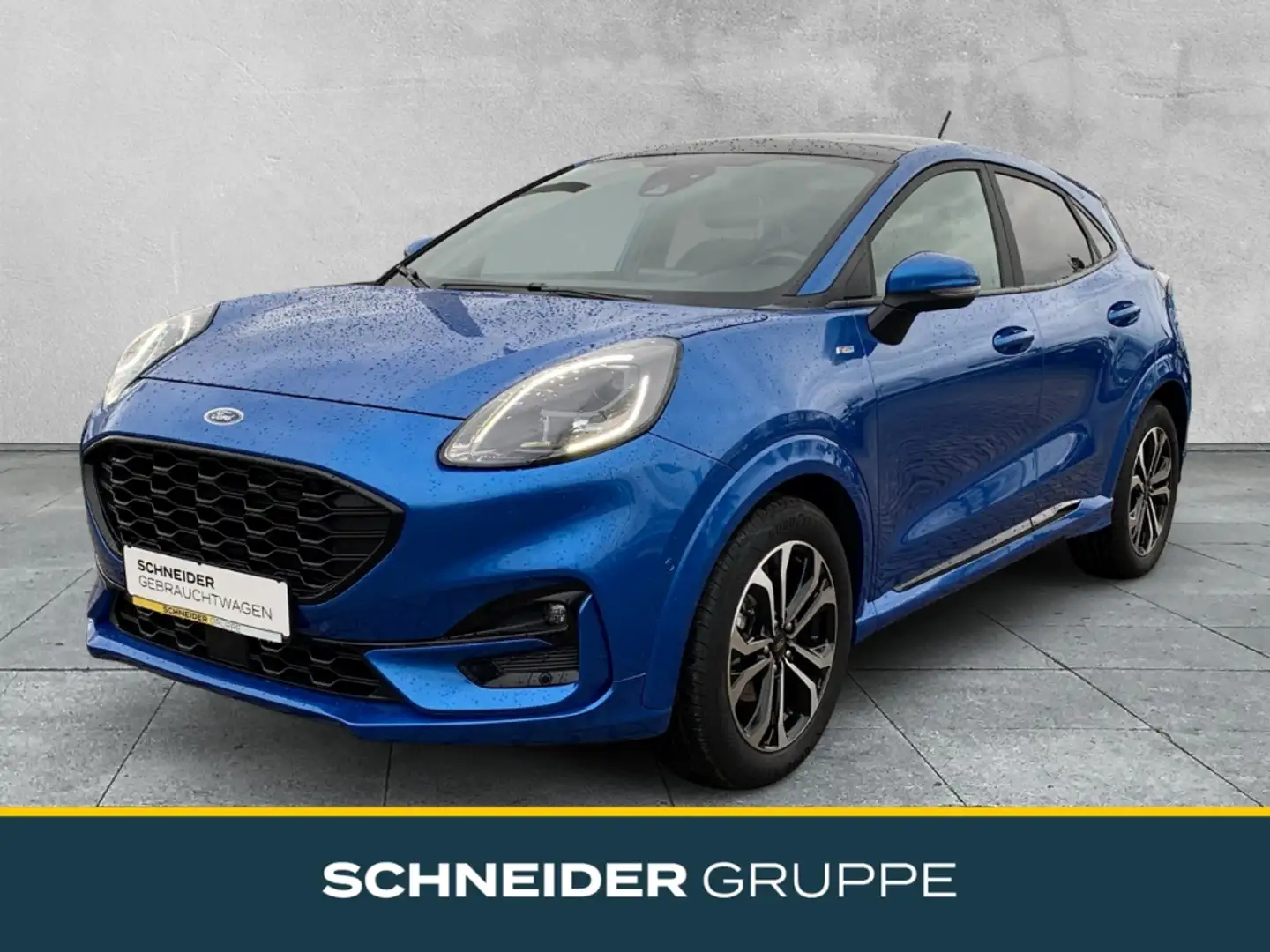 Ford Puma ST-LINE SHZ+DAB+PANO Bleu - 1