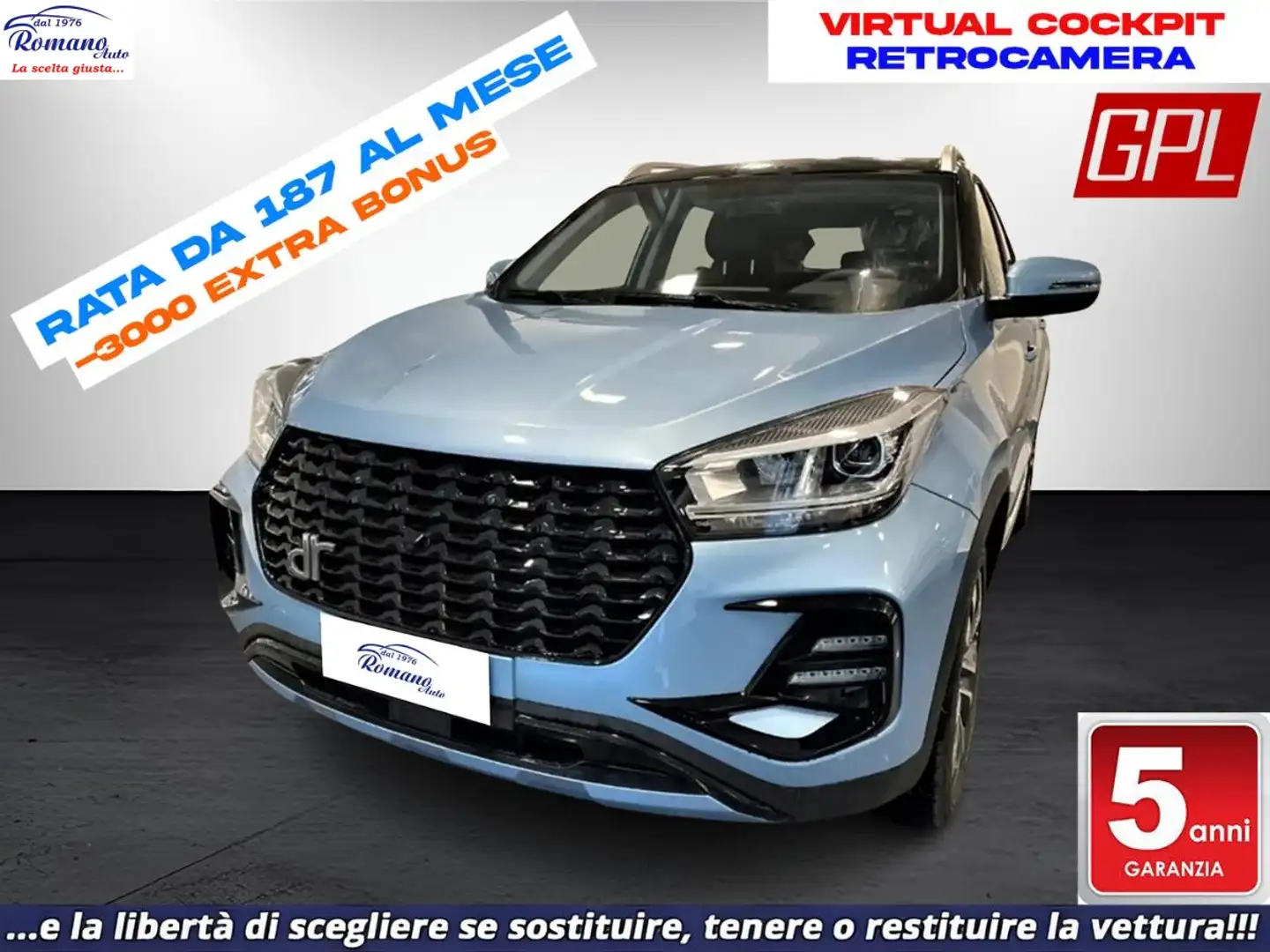 DR Automobiles DR5.0 1.5 Bi-Fuel GPL Albastru - 1