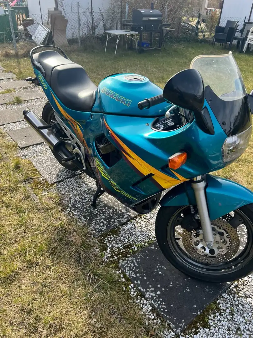Suzuki GSX 600 Albastru - 2