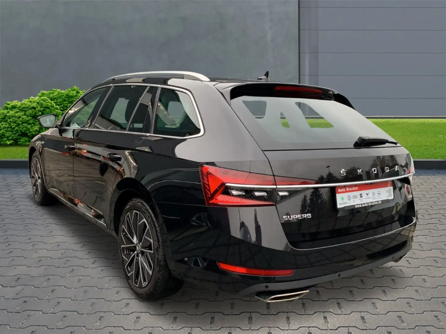 Skoda Superb Combi L&K 4x4 2.0 TSI+Standheizung+Navi+Leder+LED Schwarz - 2
